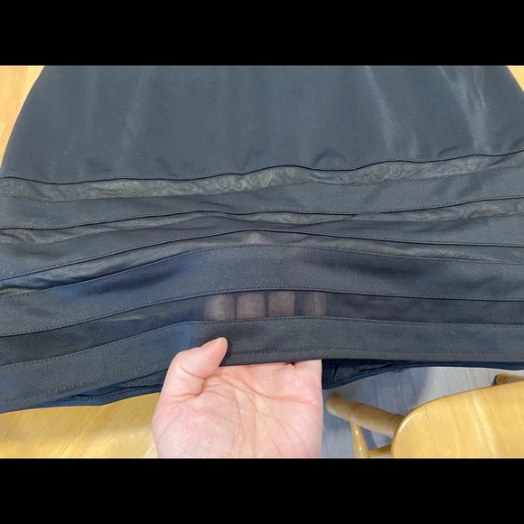 Ark & Co Little Black dress with Mesh Cut Outs - Picture 4 of 7